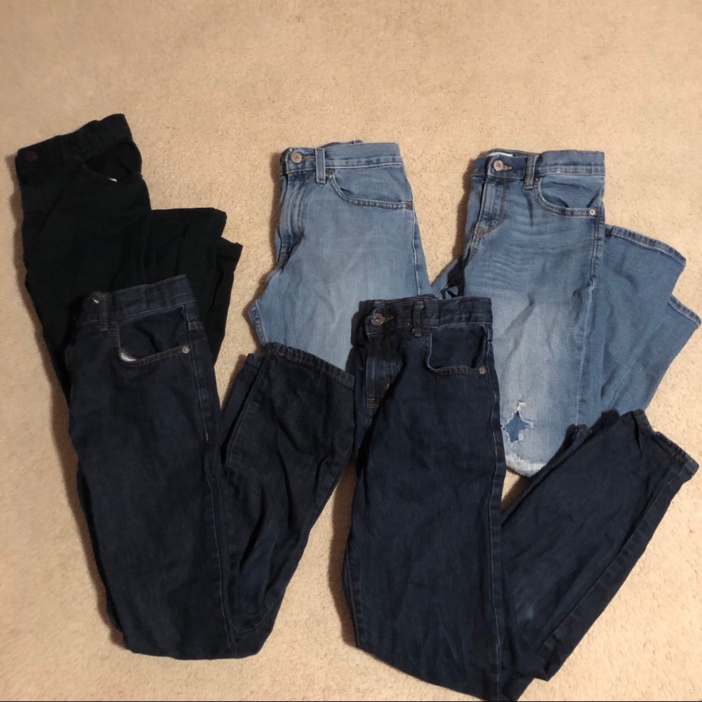 boys sz 12 jeans lot